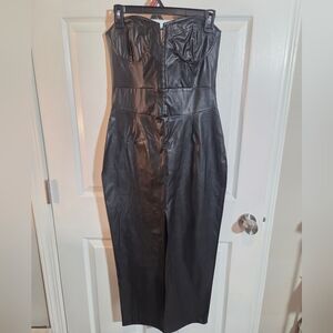 CBR Black Strapless Dress